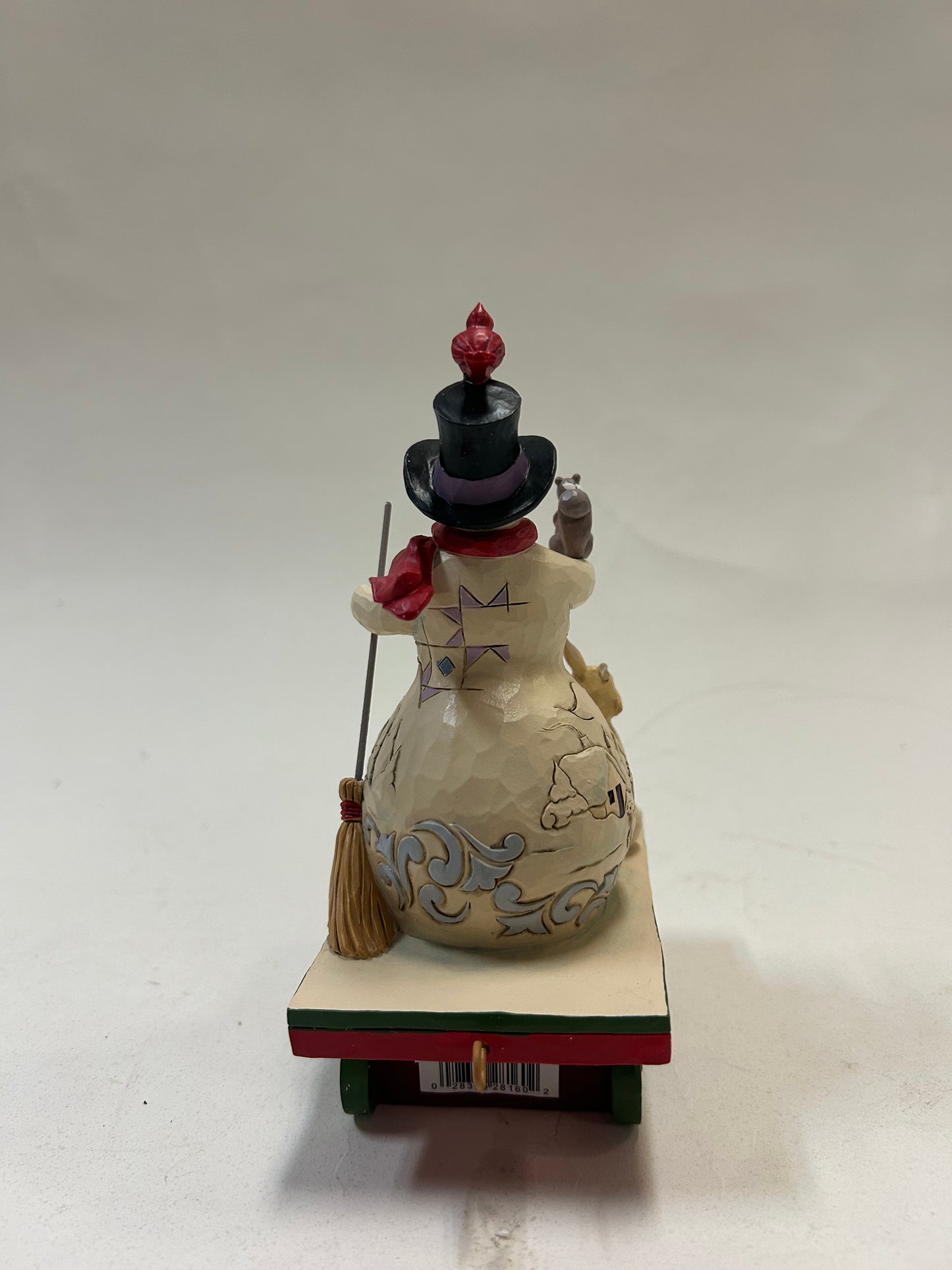 DAMAGED - Next Stop, Winter! - Snowman on Train Car - Country N More Gifts