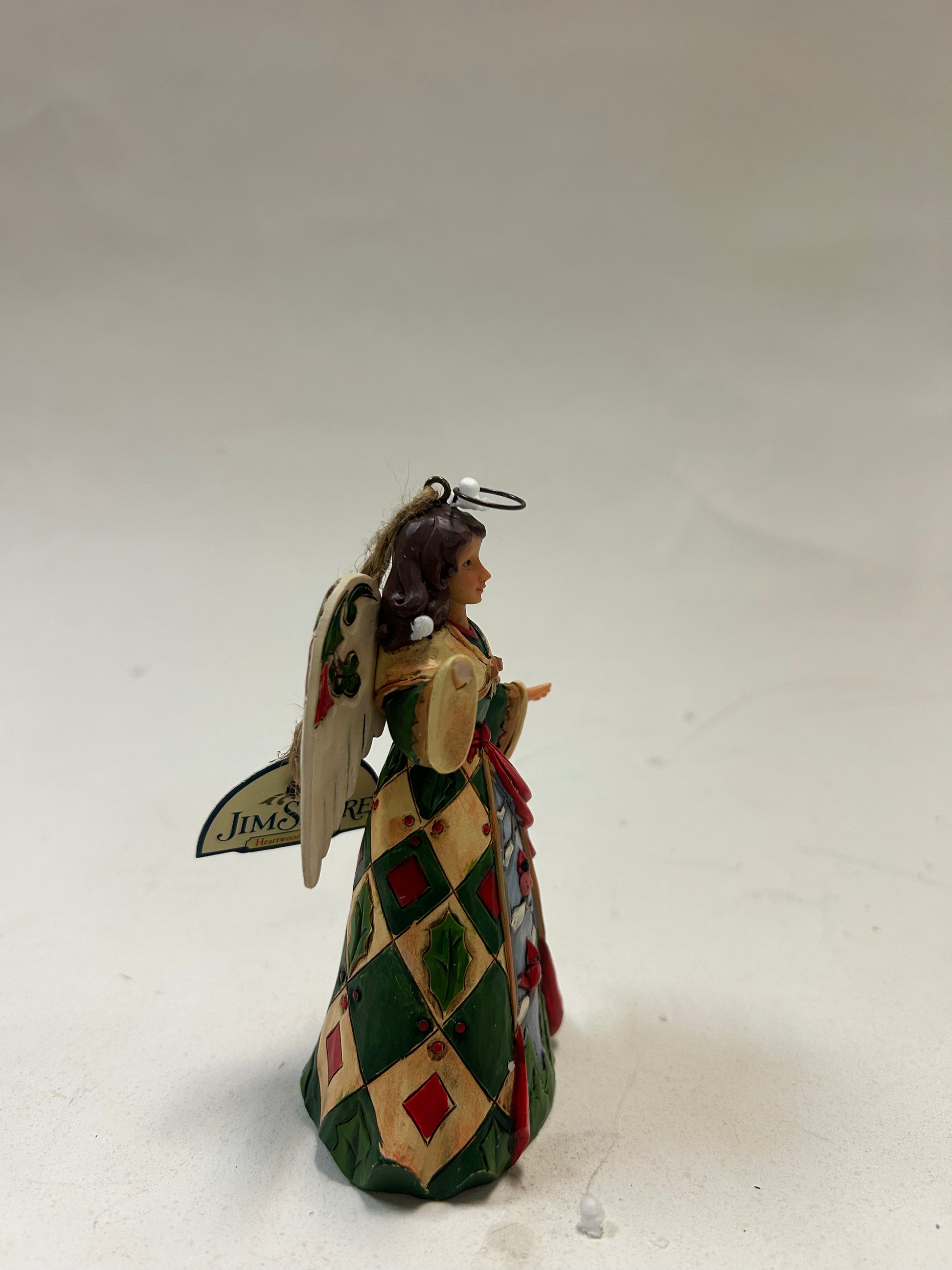 DAMAGED - Angel Nativity Scene Coat Ornament - Country N More Gifts