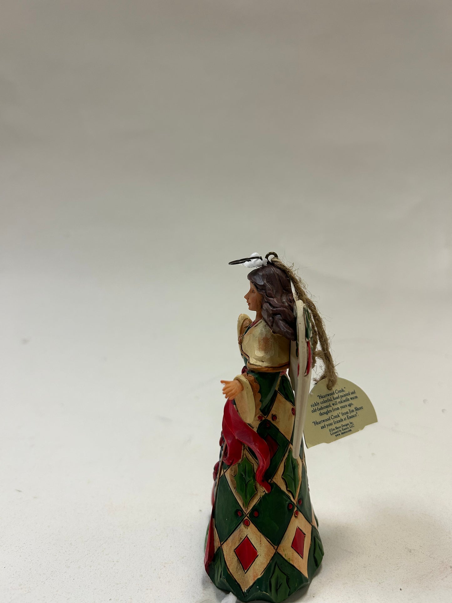 DAMAGED - Angel Nativity Scene Coat Ornament - Country N More Gifts
