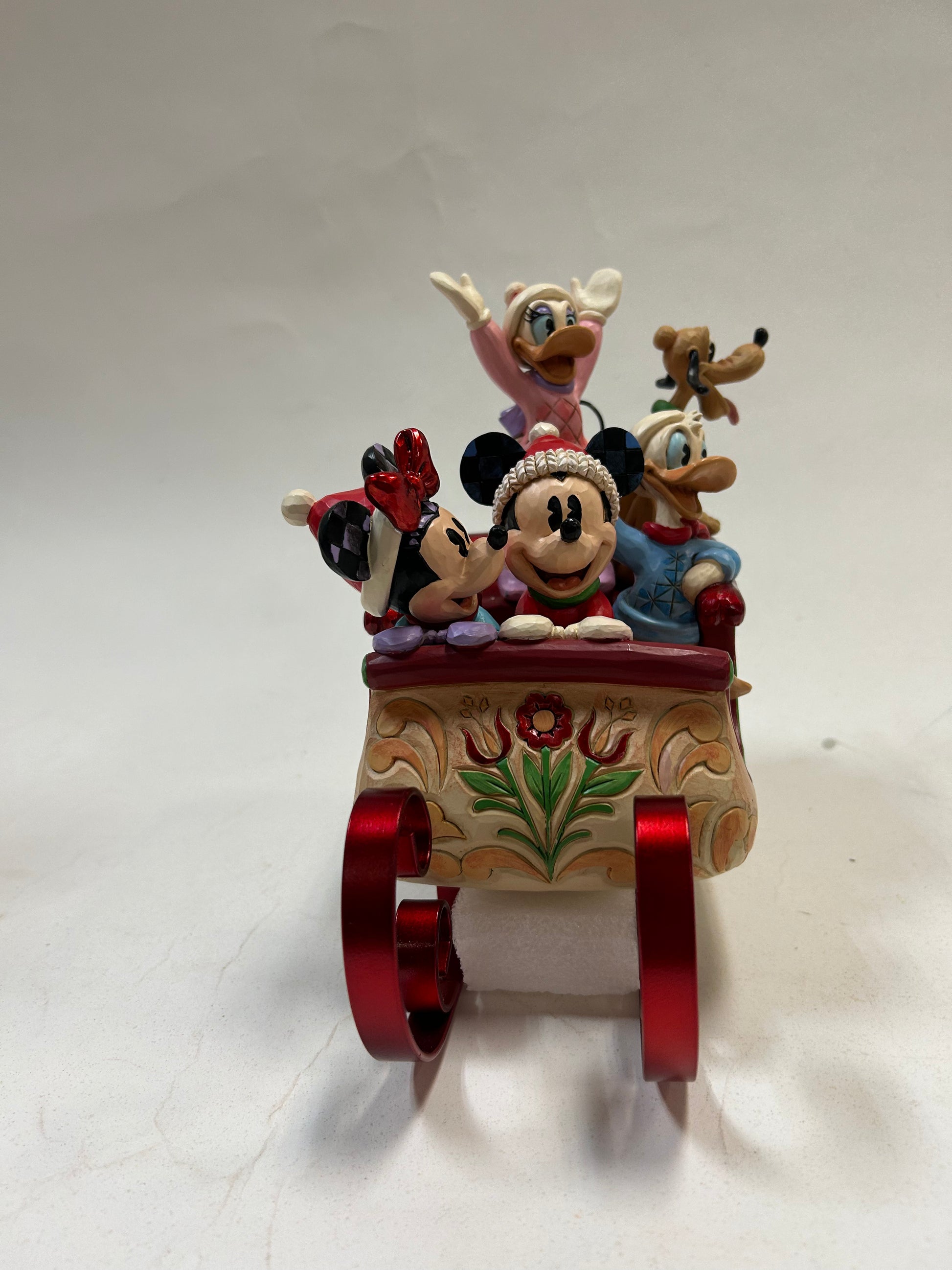 DAMAGED - Mickey and Friends Sleigh - Country N More Gifts