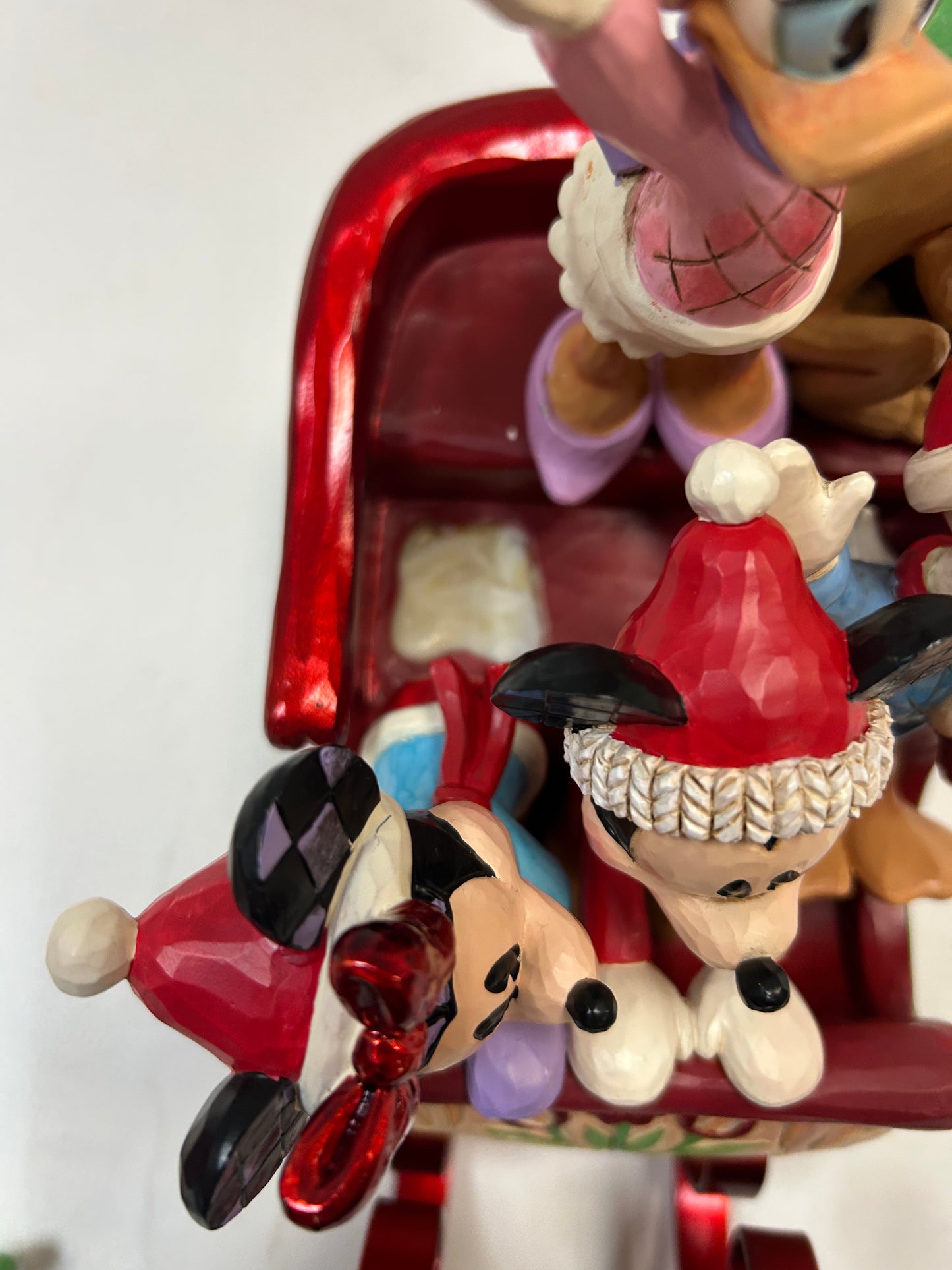DAMAGED - Mickey and Friends Sleigh - Country N More Gifts
