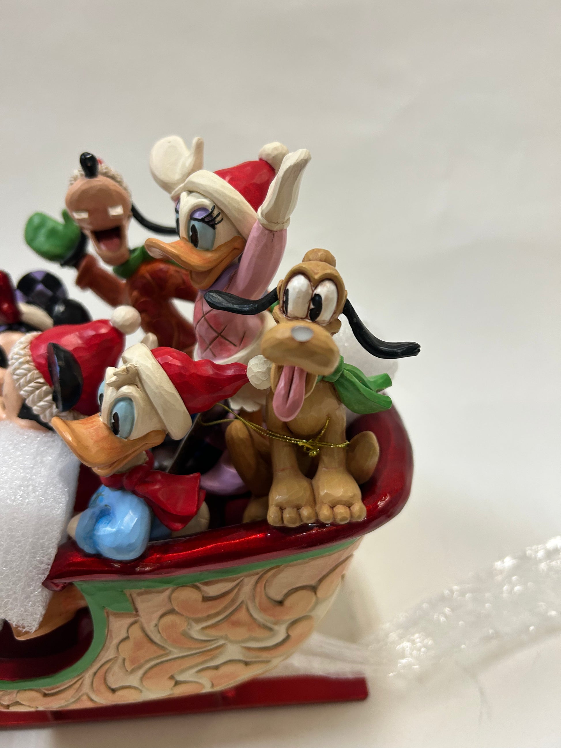 DAMAGED - Mickey and Friends Sleigh - Country N More Gifts