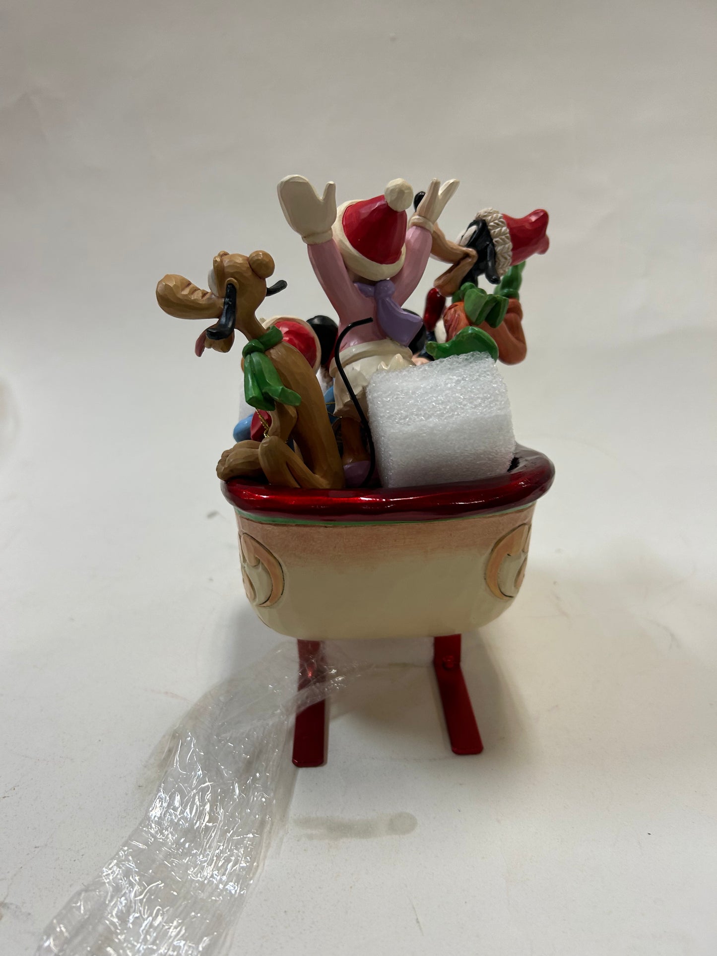 DAMAGED - Mickey and Friends Sleigh - Country N More Gifts