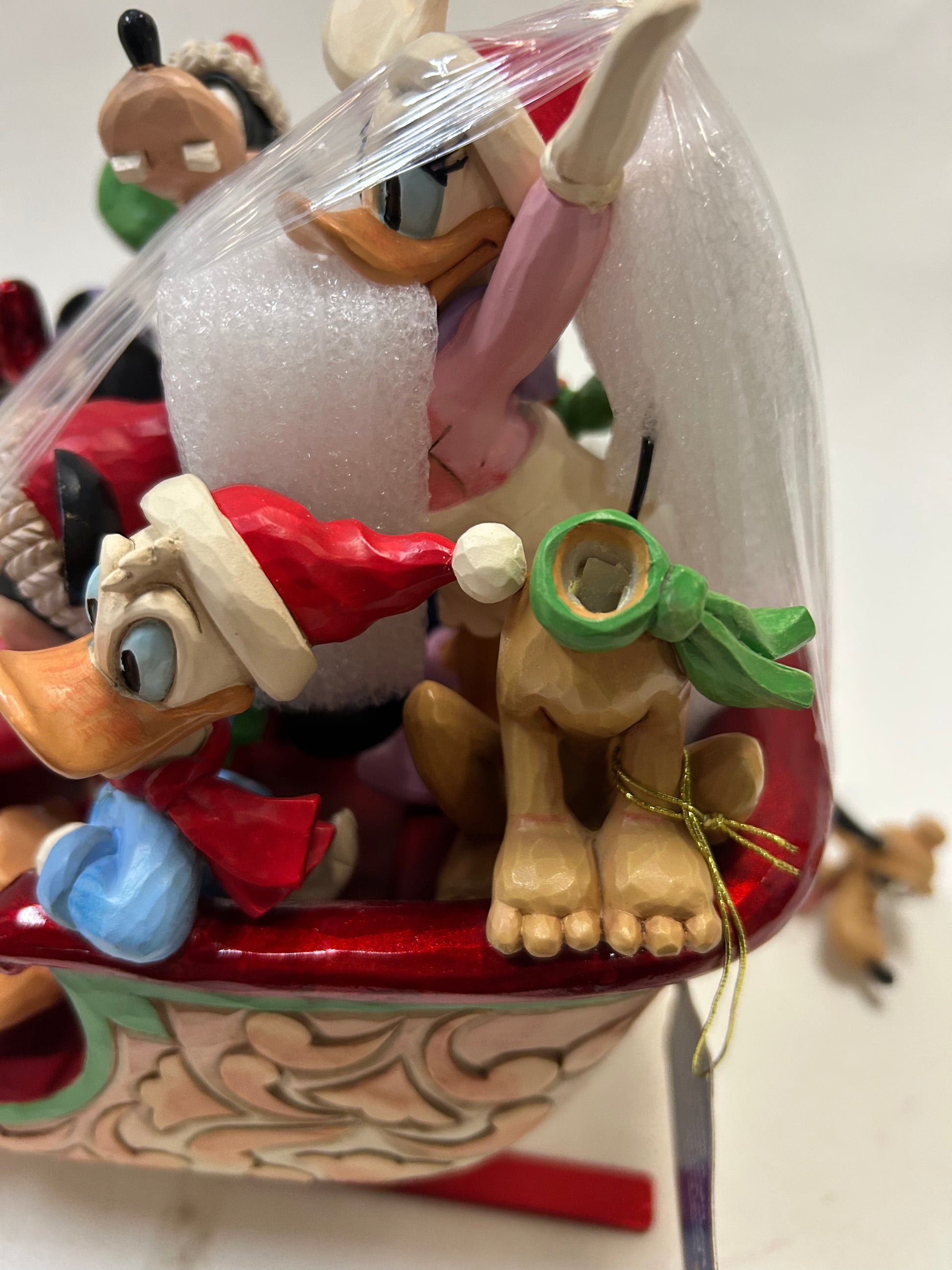 DAMAGED - Mickey and Friends Sleigh - Country N More Gifts