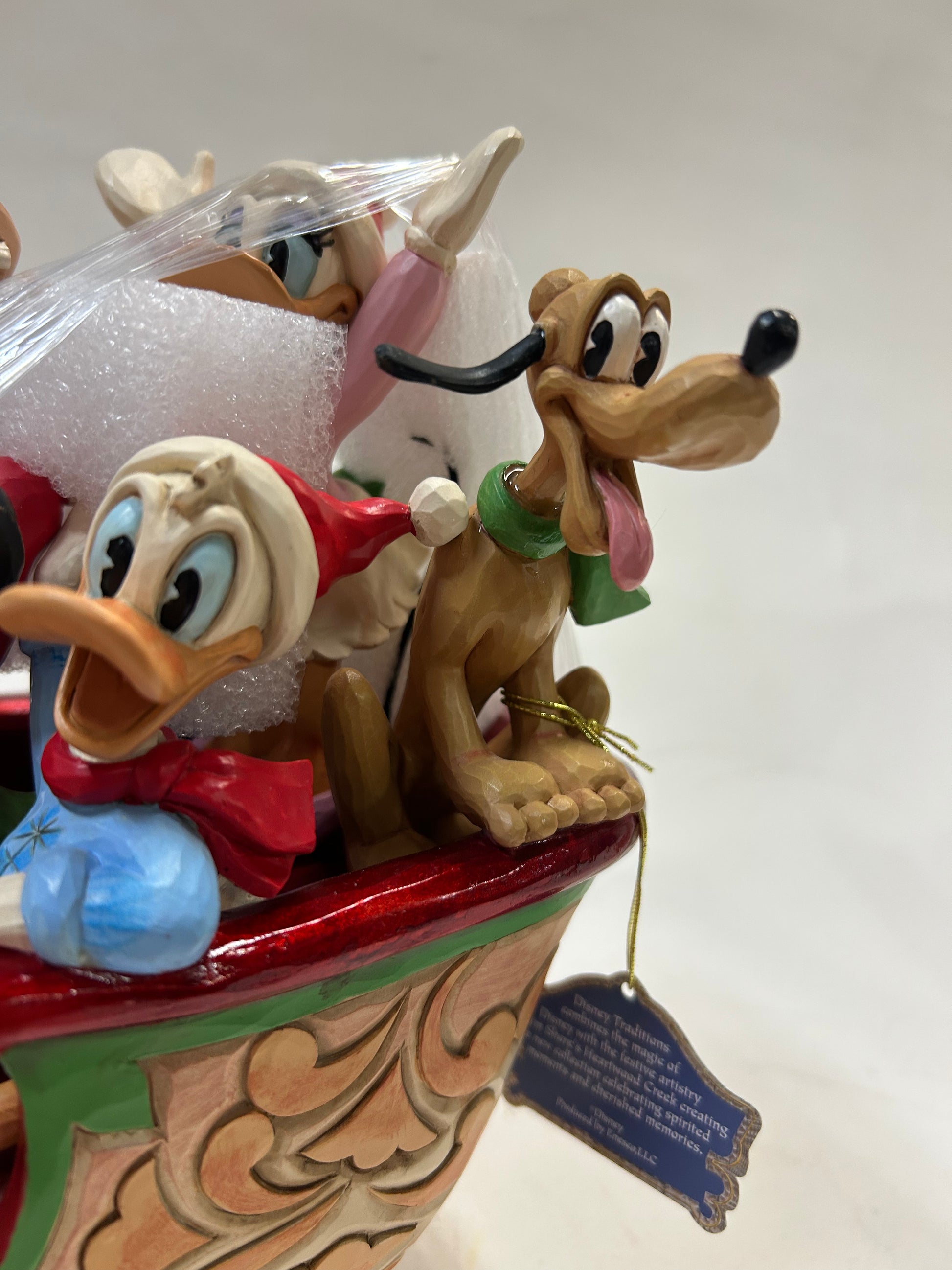 DAMAGED - Mickey and Friends Sleigh - Country N More Gifts