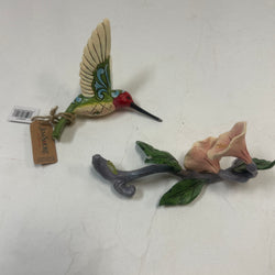 CLEARANCE - Blossoms and Beauty - Hummingbird with Flower