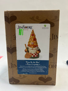 DAMAGED - Pizza By the Slice - Pizza Hat Gnome Figurine