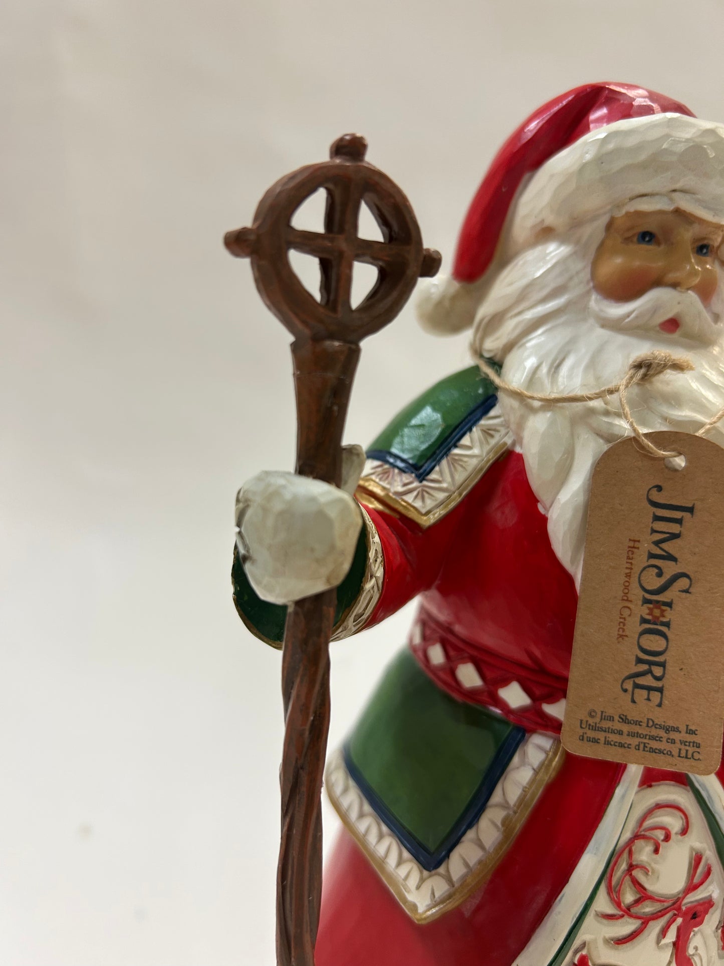 DAMAGED - Christmas Legends - 2023 Lapland Santa with Staff - Country N More Gifts