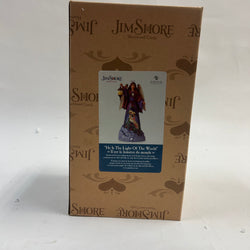 CLEARANCE - He Is The Light Of The World - Nativity Angel Holding Lantern - Country N More Gifts