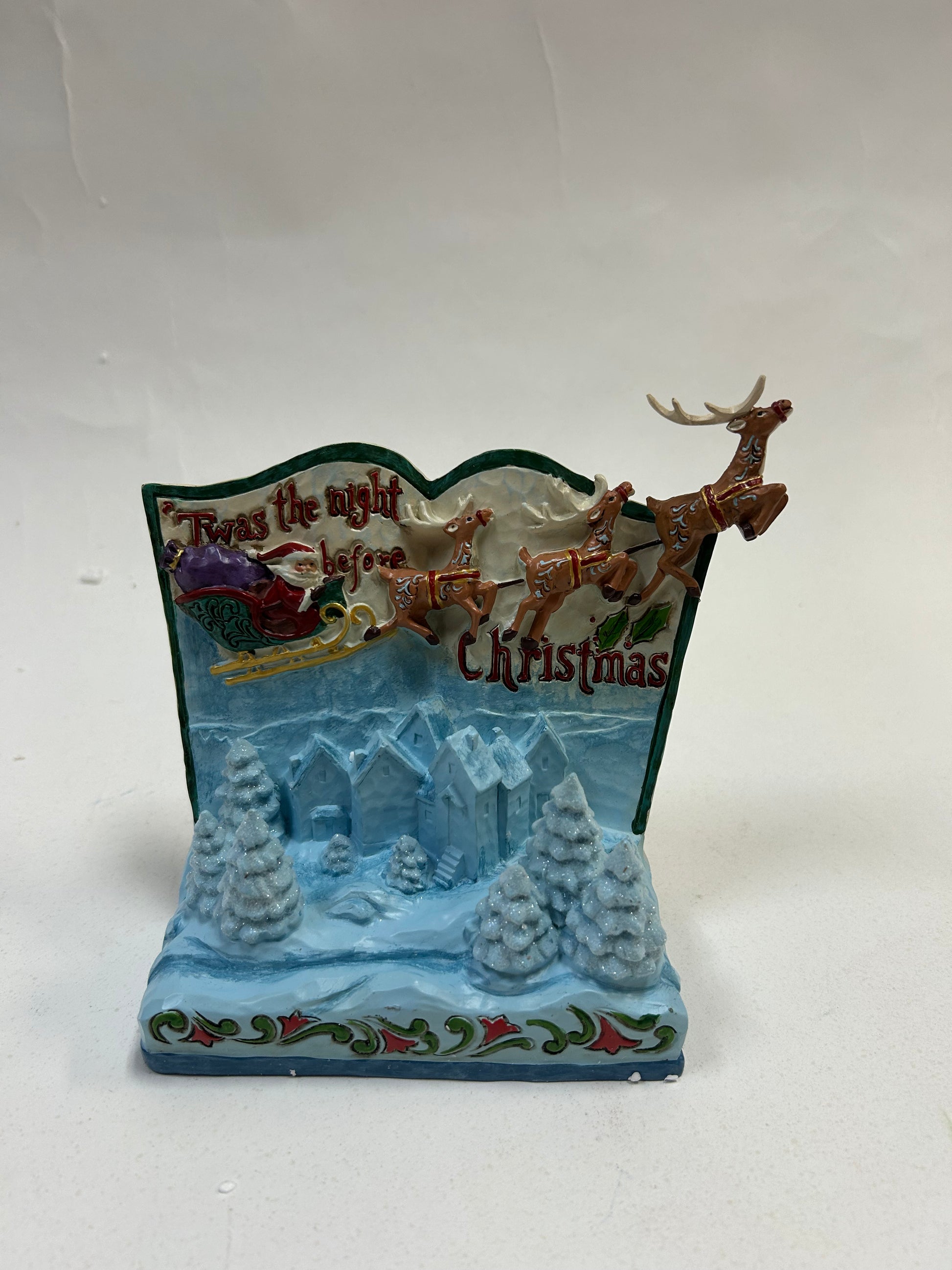 DAMAGED - Twas the Night Before Christmas Storybook - Country N More Gifts