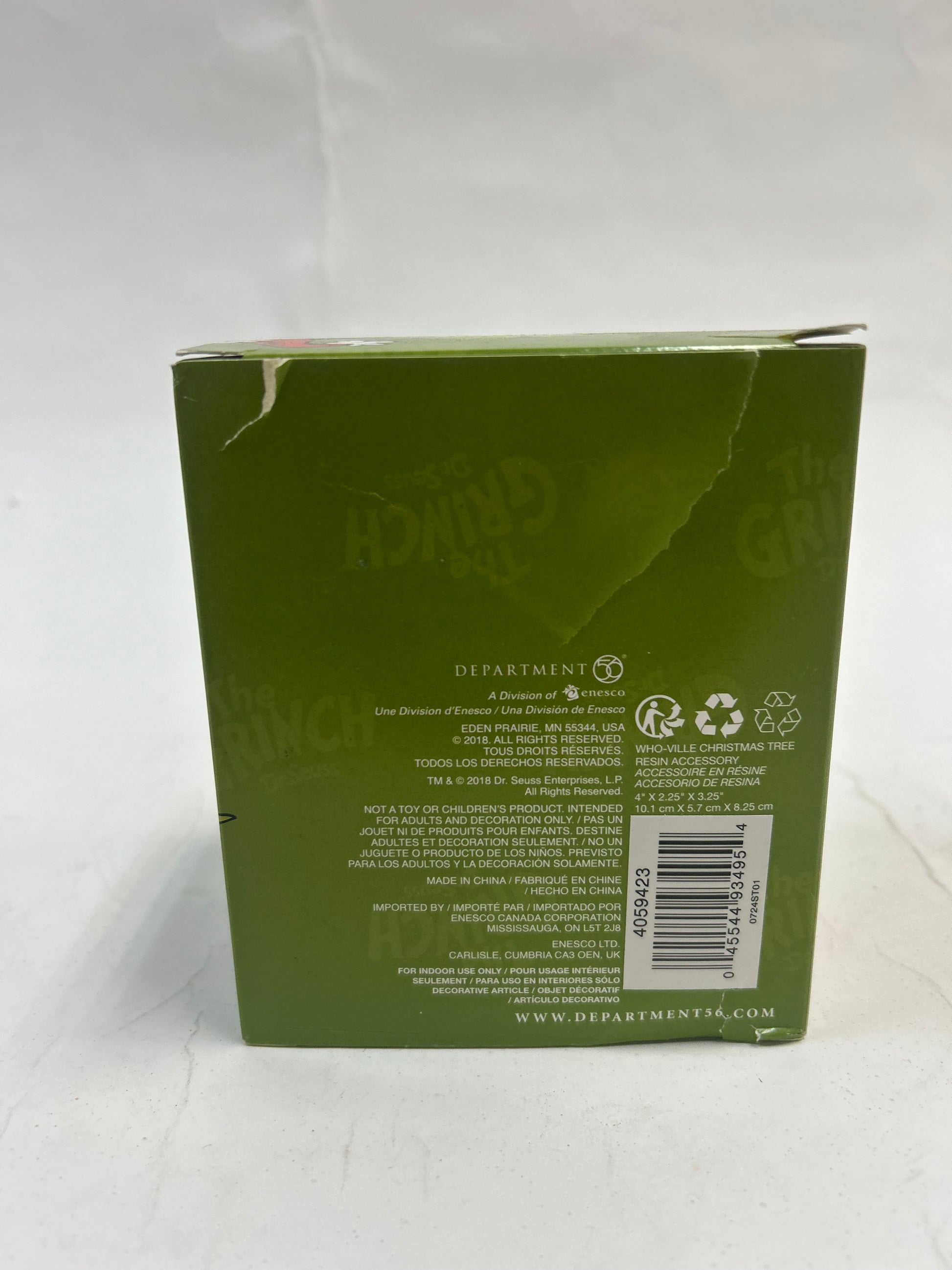 BOX DAMAGE - Who-Ville Christmas Tree - Country N More Gifts