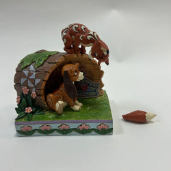 CLEARANCE - Fox and Hound on Log