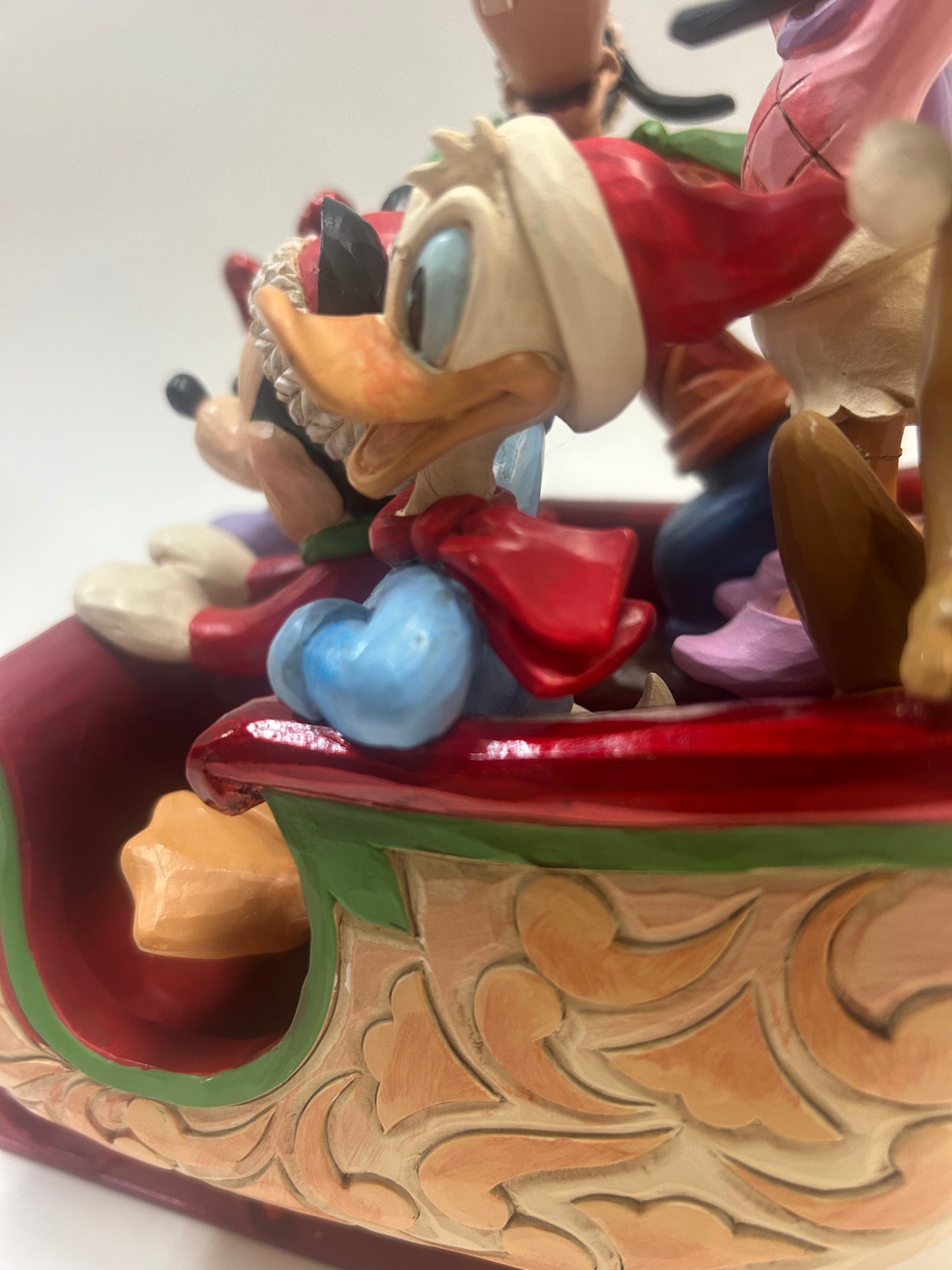 DAMAGED - Mickey and Friends Sleigh - Country N More Gifts