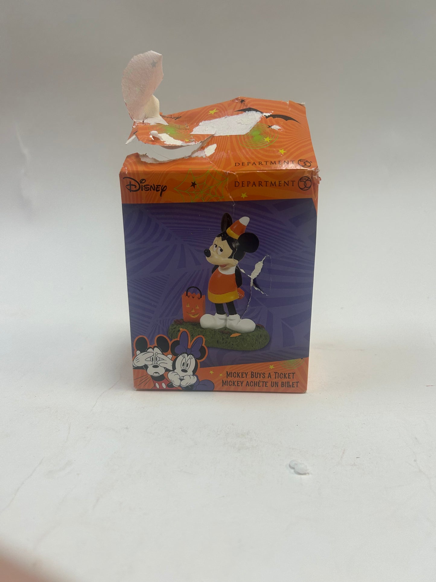 BOX DAMAGE - Mickey Buys A Ticket - Country N More Gifts