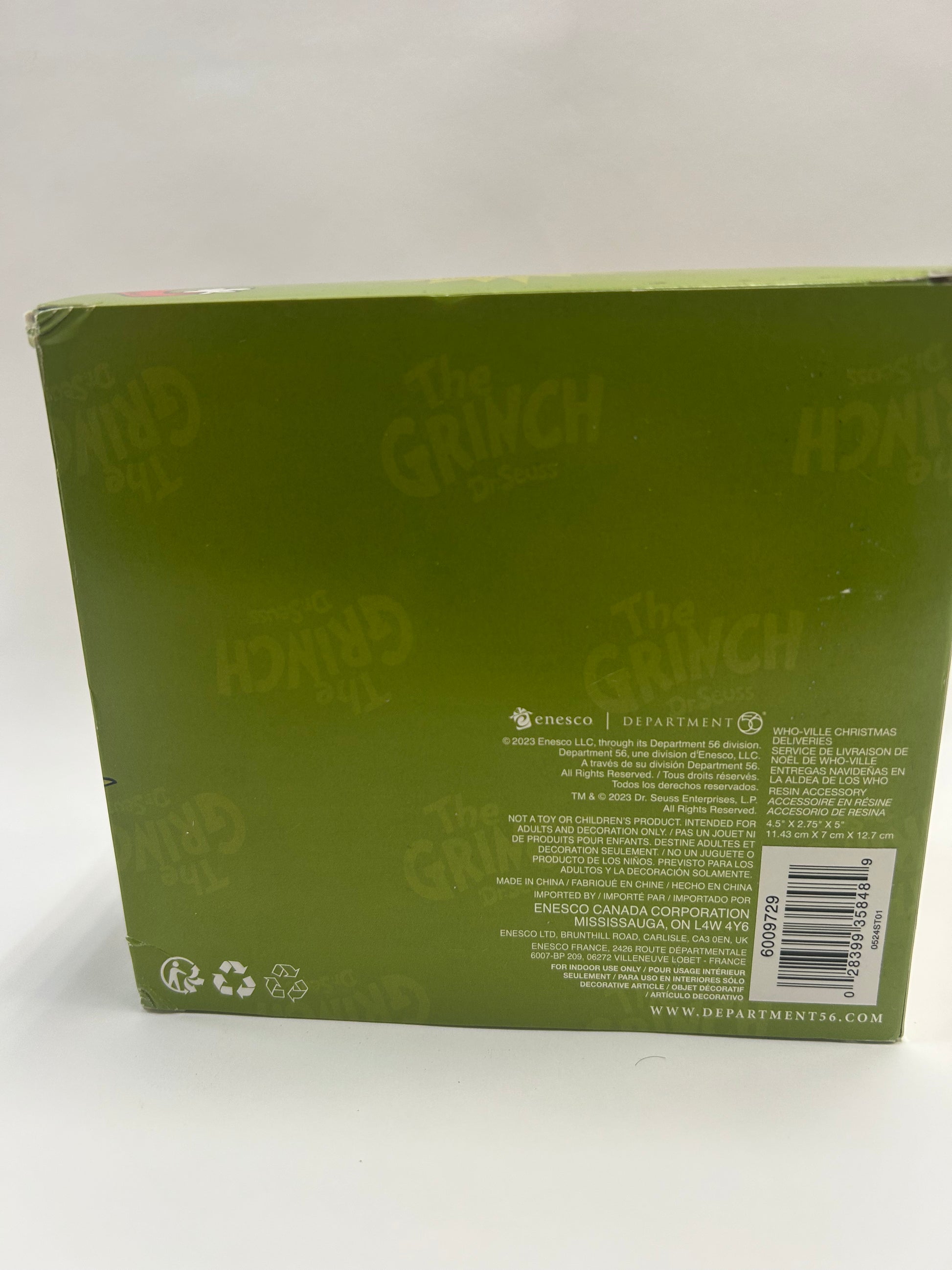 BOX DAMAGE - Who-ville Christmas Deliveries - Country N More Gifts