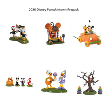 All New For 2026 Disney Pumpkintown Lit Buildings And Accessories Bundle