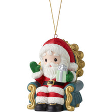 Santa’s Here Bringing Cheer Annual Santa Ornament