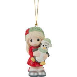 Have Yourself A Merry Little Christmas 2024 Dated Girl Ornament  - Country N More Gifts