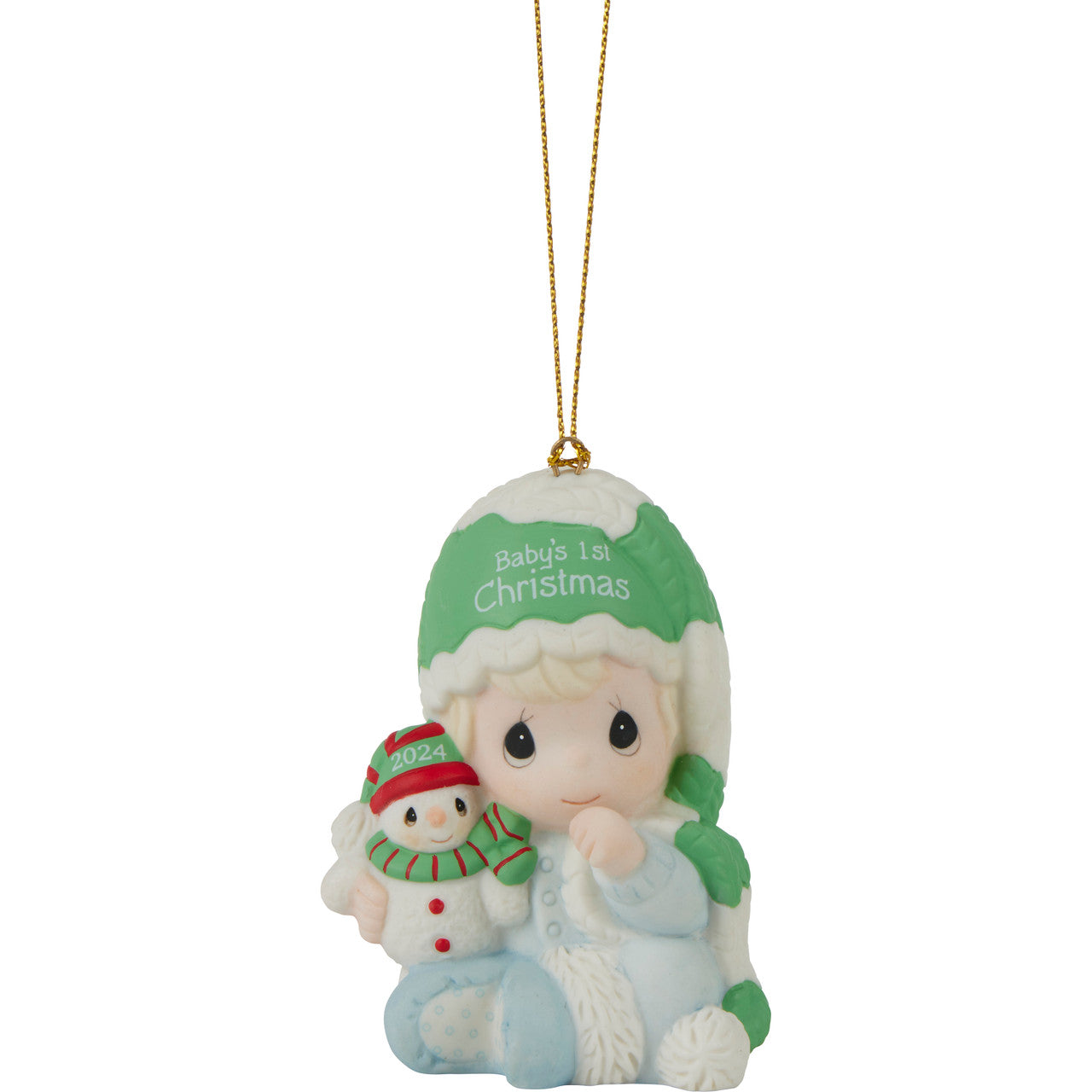 Baby’s First Christmas 2024 Dated Boy Ornament Country N More Gifts