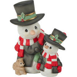 You Bring Warmth To The Season - Annual Snowman Figurine  - Country N More Gifts