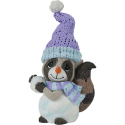 White Christmas Wishes Mini Figurine  - Country N More Gifts