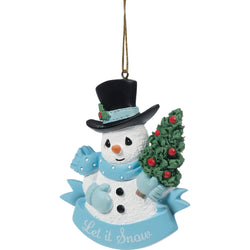 Let It Snow Resin Ornament  - Country N More Gifts