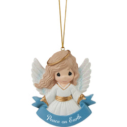 Peace On Earth Flat Ornament  - Country N More Gifts