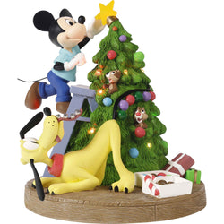 Bring Home The Holiday Cheer Disney Lighted Figurine - Country N More Gifts
