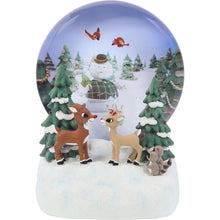 I'm Fawn'd Of You Rudolph the Red-Nosed Reindeer Musical Snow Globe