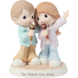Two Hearts One Voice Figurine - Country N More Gifts