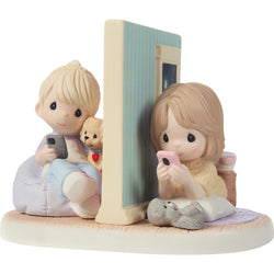 Our Friendship Feels Like You're Always Right Here With Me Figurine - Country N More Gifts
