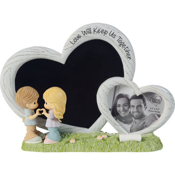 Love Will Keep Us Together Chalk Board Photo Frame - Country N More Gifts