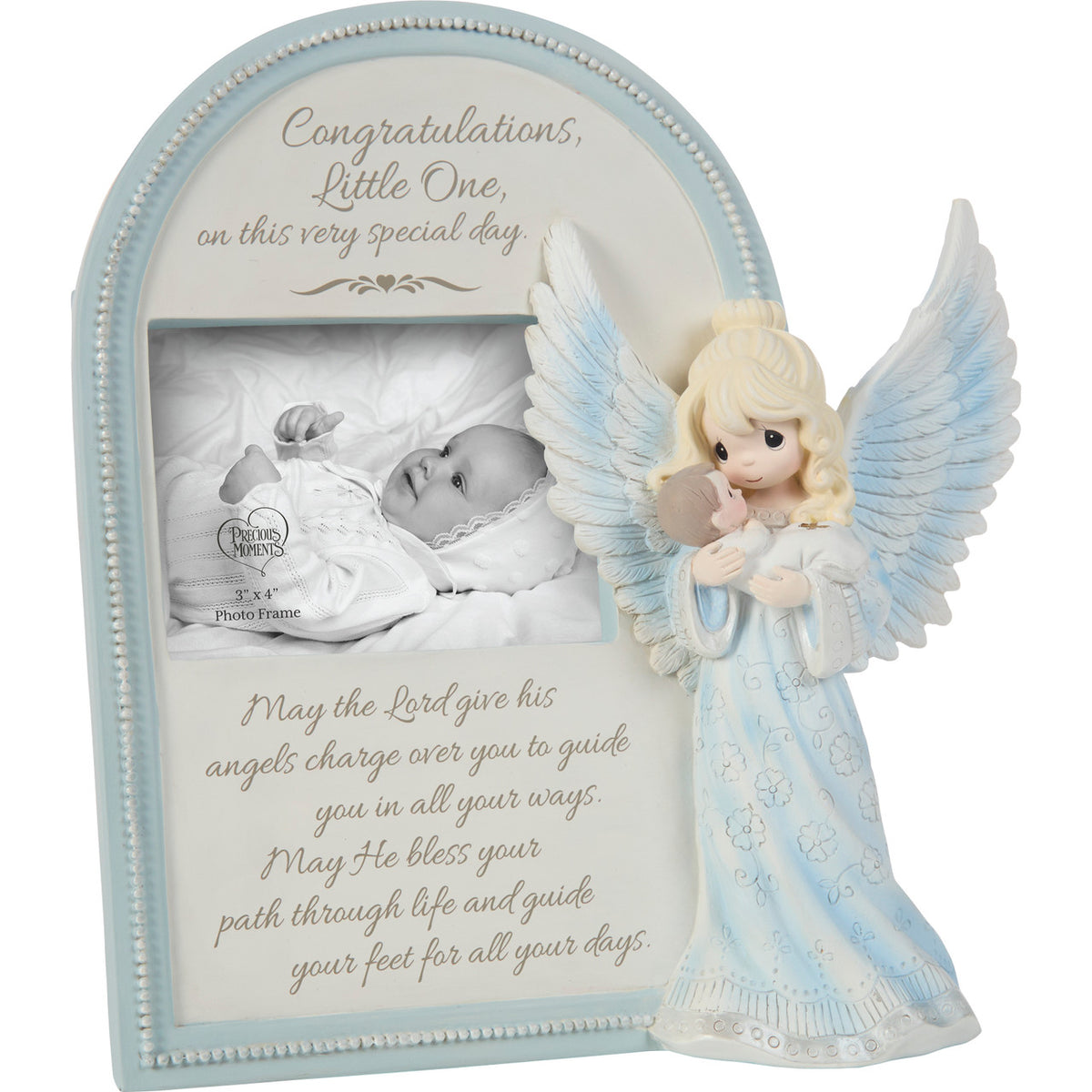 May God Send His Angels To Watch You And Guide You Photo Frame - Country N More Gifts