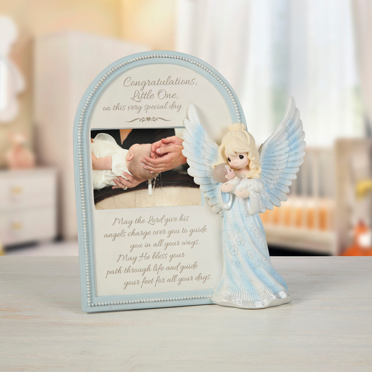 May God Send His Angels To Watch You And Guide You Photo Frame - Country N More Gifts