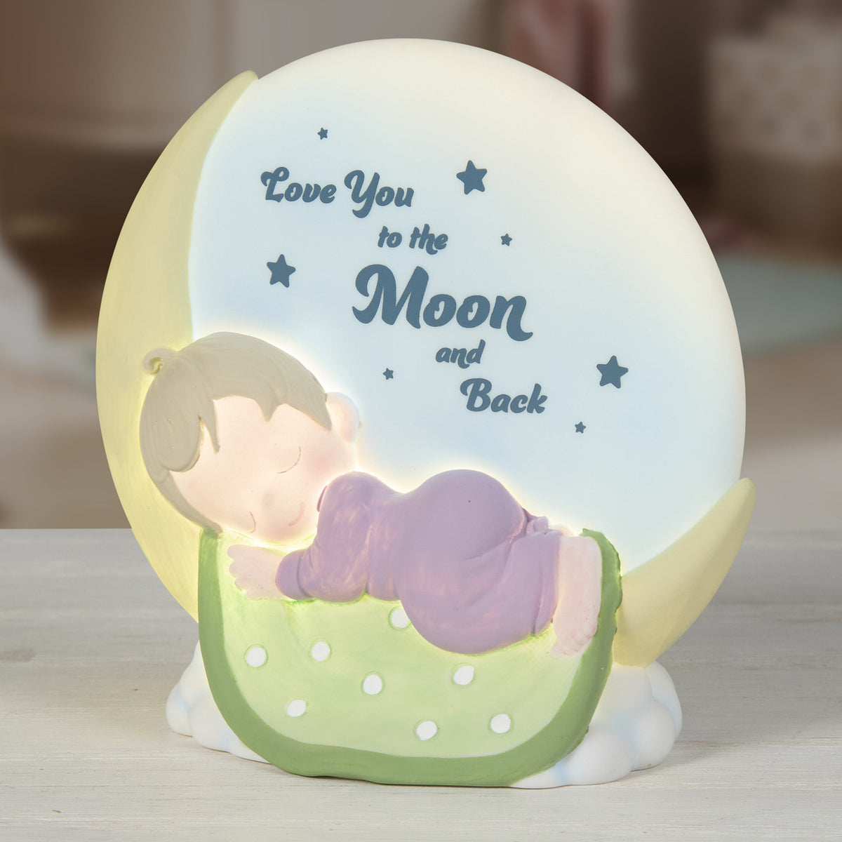 Love You To The Moon And Back Vinyl Nightlight - Country N More Gifts