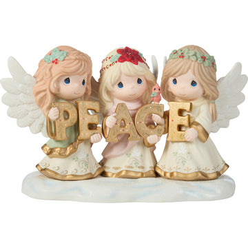 Blessings Of Peace From Heaven Above Limited Edition Figurine - Country N More Gifts