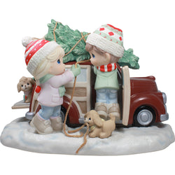 Bringing Home The Spirit Of Christmas Limited Edition Figurine - Country N More Gifts