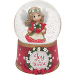 2025 Annual Angel Musical Snow Globe - Joy to The World - Country N More Gifts