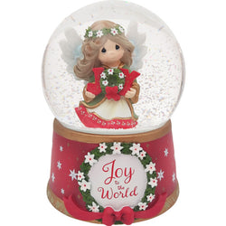 2025 Annual Angel Musical Snow Globe - Joy to The World - Country N More Gifts