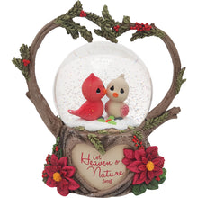 Let Heaven And Nature Sing Musical Snow Globe