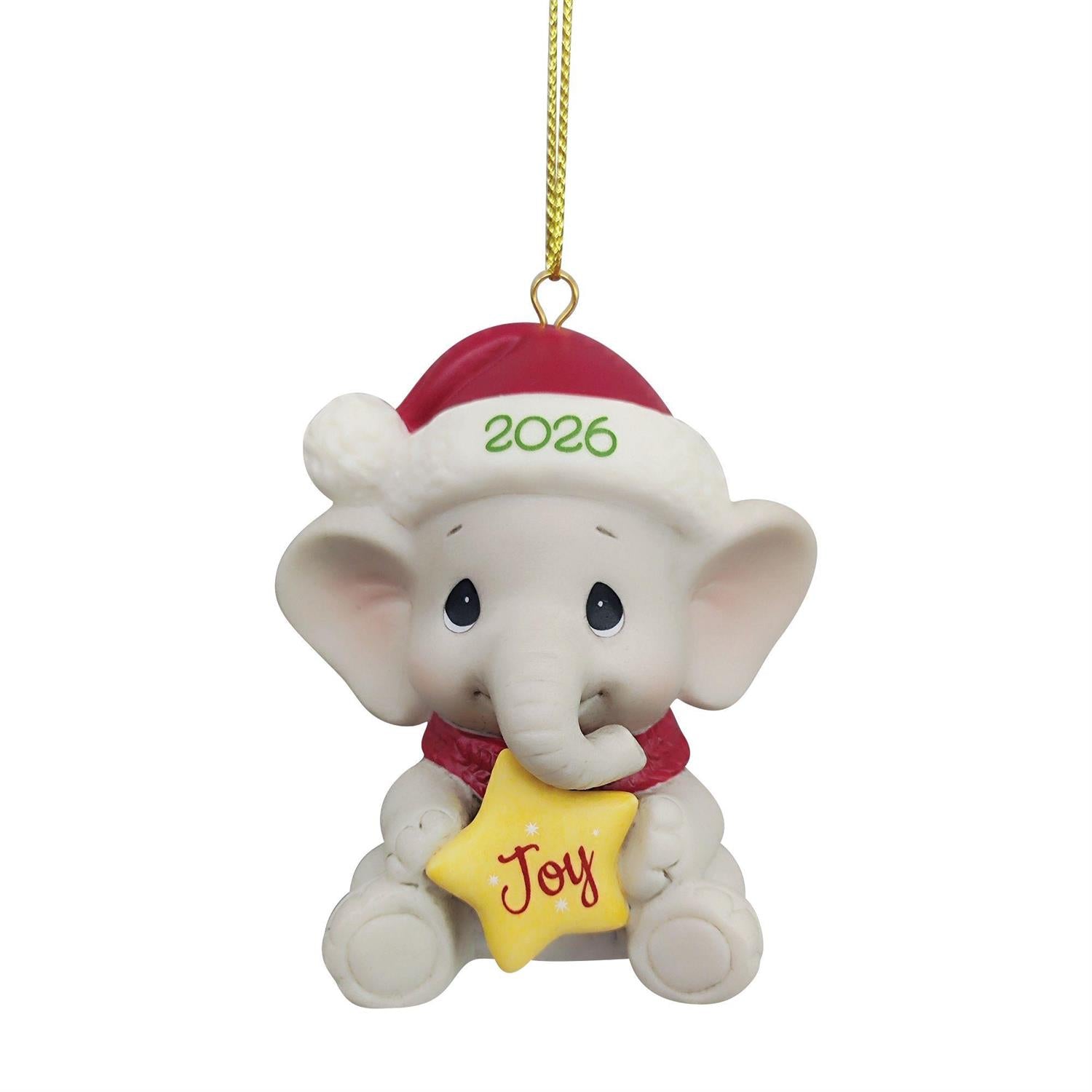 Wishing You Tons Of Joy - Dated 2026 Elephant Ornament - Country N More Gifts