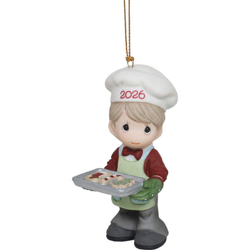 Baking Sweet Memories - Dated 2026 Boy Ornament - Country N More Gifts
