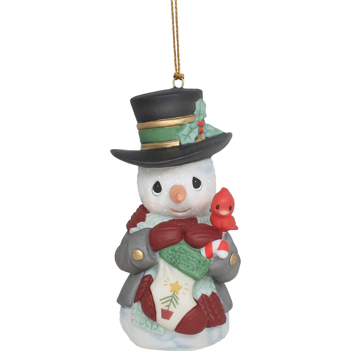 Even The Smallest Tree - Annual Snowman With Tree Hanging Ornament - Country N More Gifts