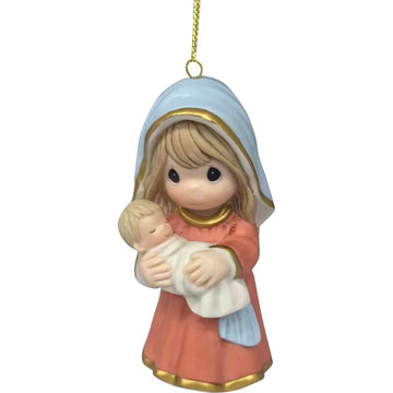 Cradled In A Mother's Love - Mary And Baby Jesus Ornament - Country N More Gifts
