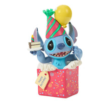 Stitch in Birthday Present Figurine