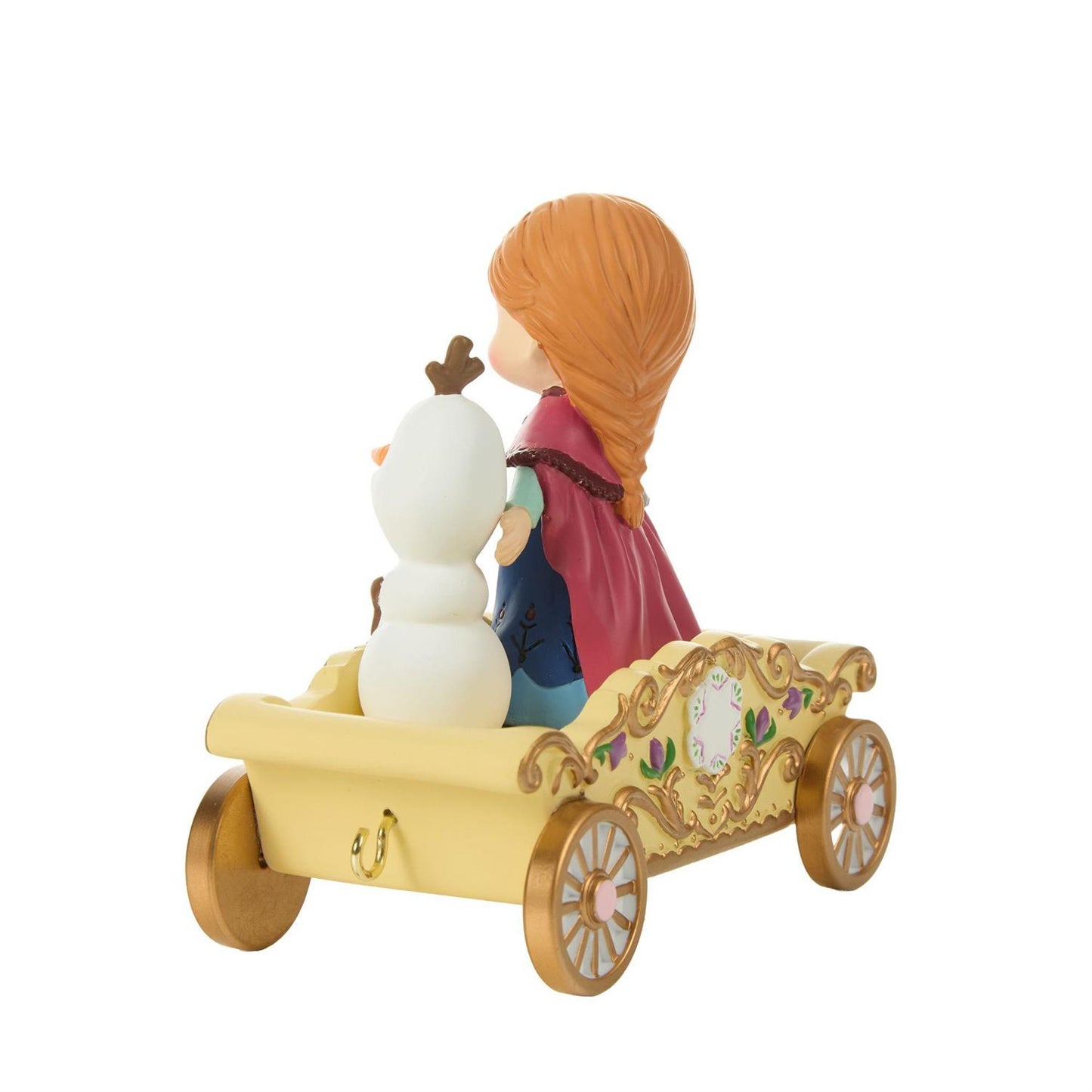 Princess Anna and Olaf in a Birthday Train Car