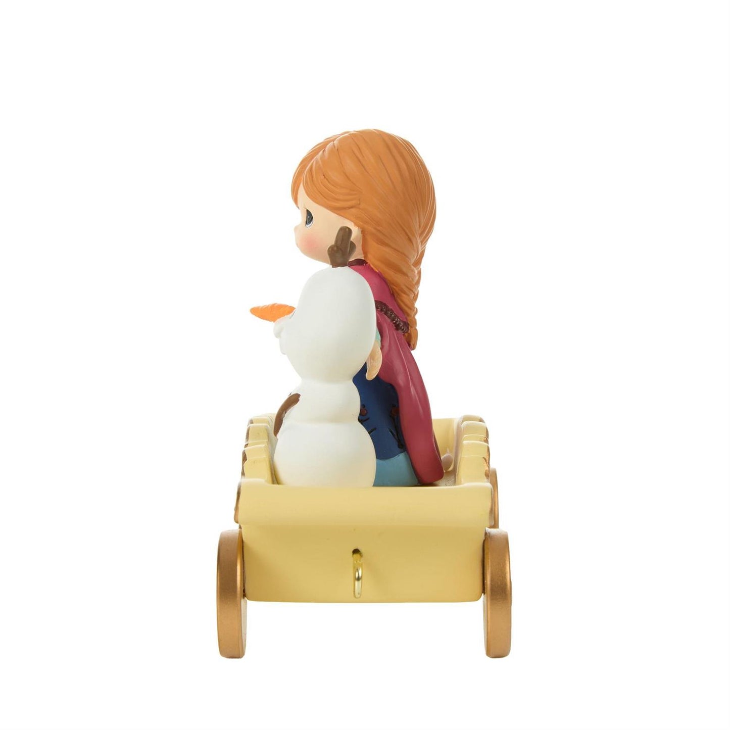 Princess Anna and Olaf in a Birthday Train Car