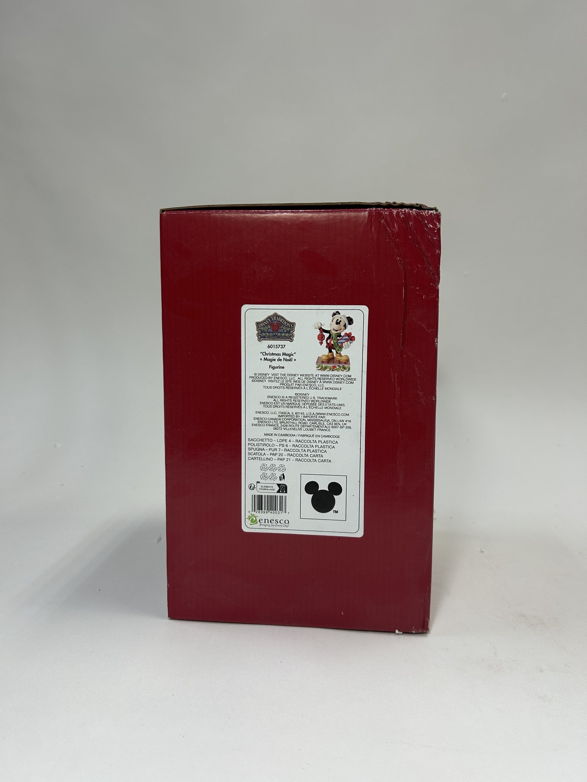 BOX DAMAGE - Christmas Magic - Mickey Holiday Limited Edition - Country N More Gifts