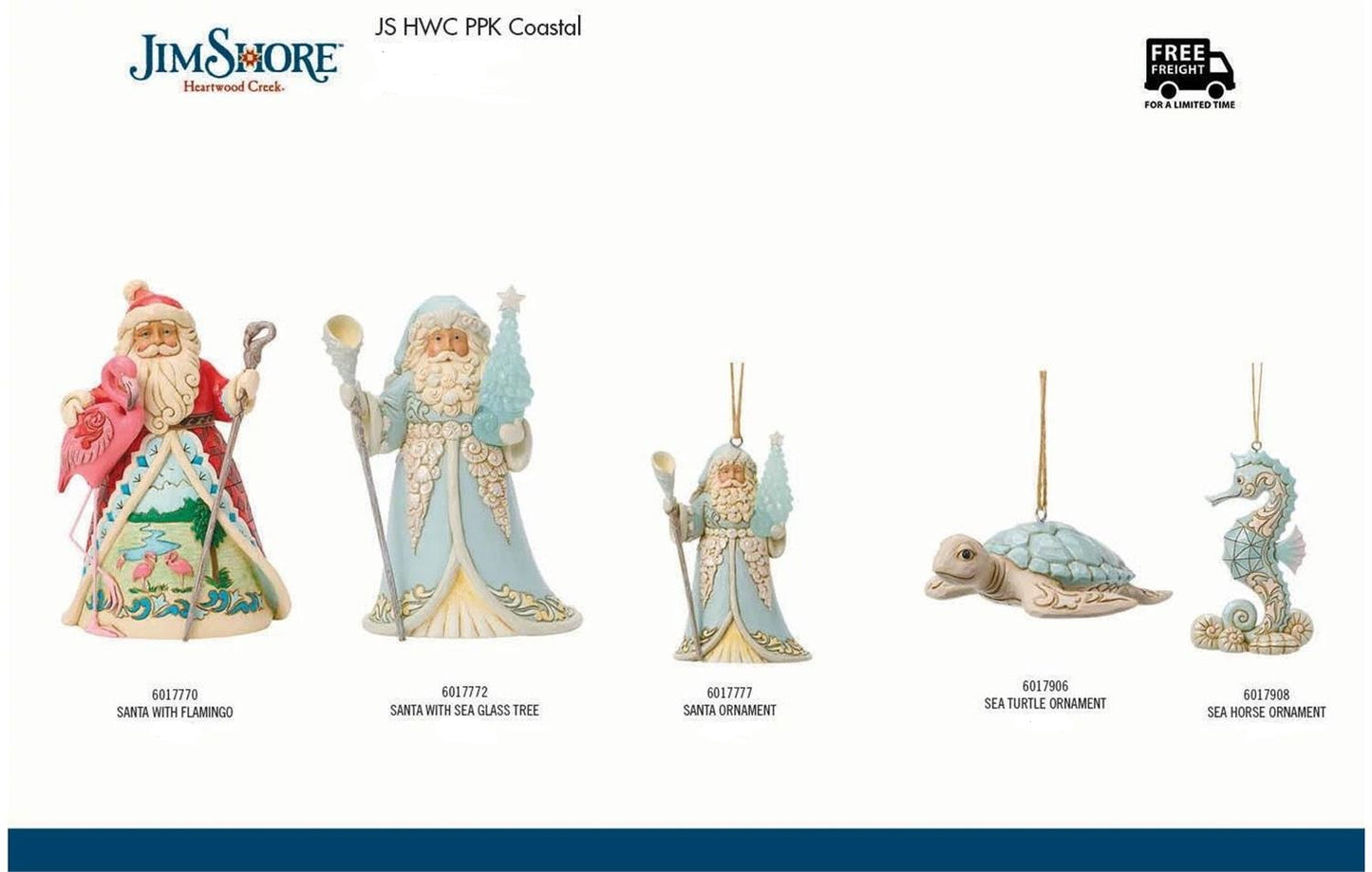 Jim Shore Coastal Bundle - 2026 - Country N More Gifts