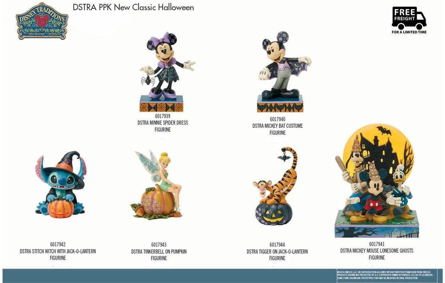 Jim Shore Disney Traditions Halloween Bundle - 2026 - Country N More Gifts